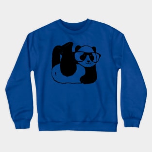 panda wearing glasses 1 Crewneck Sweatshirt